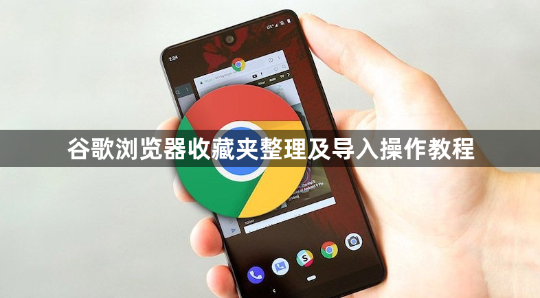 谷歌浏览器收藏夹整理及导入操作教程1