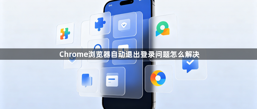 Chrome浏览器自动退出登录问题怎么解决1