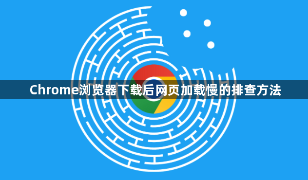 Chrome浏览器下载后网页加载慢的排查方法1