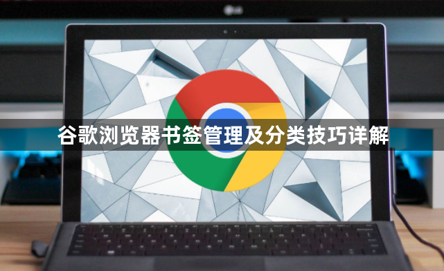 谷歌浏览器书签管理及分类技巧详解1