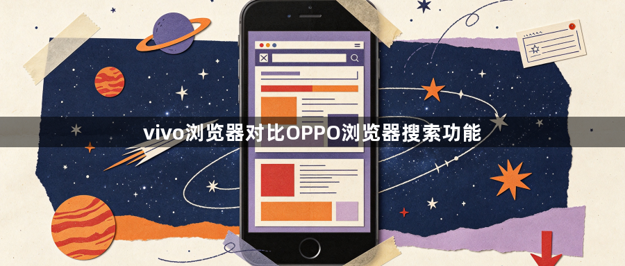 vivo浏览器对比OPPO浏览器搜索功能1