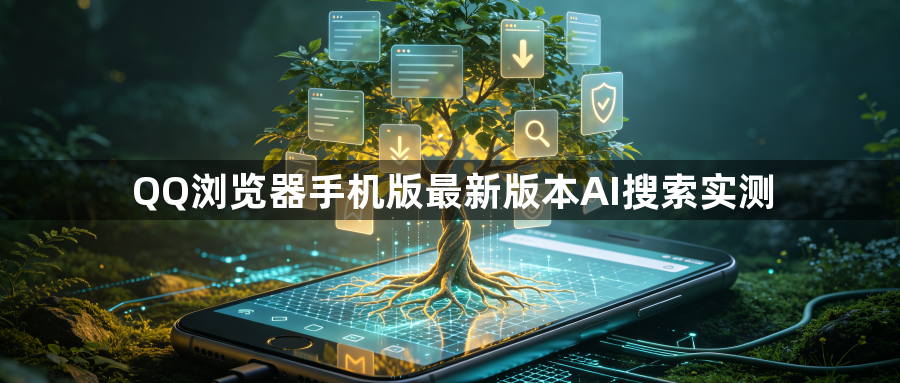 QQ浏览器手机版最新版本AI搜索实测1