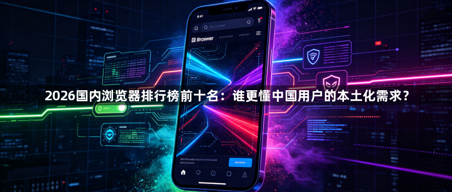 2026国内浏览器排行榜前十名：谁更懂中国用户的本土化需求？1
