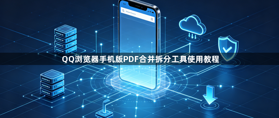 QQ浏览器手机版PDF合并拆分工具使用教程1