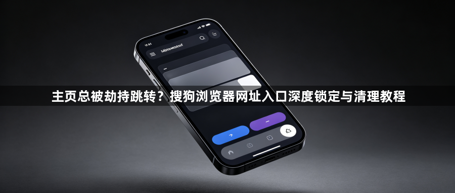 主页总被劫持跳转？搜狗浏览器网址入口深度锁定与清理教程1
