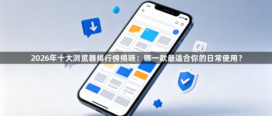 2026年十大浏览器排行榜揭晓:哪一款最适合你的日常使用?1