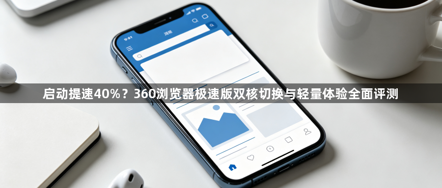 启动提速40%？360浏览器极速版双核切换与轻量体验全面评测1
