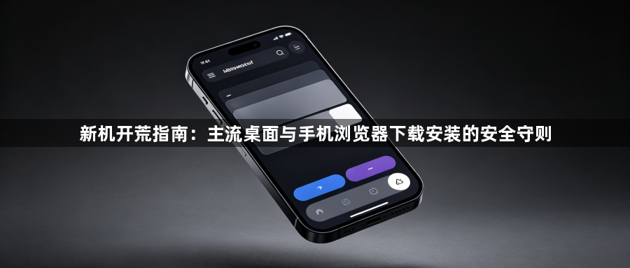 新机开荒指南:主流桌面与手机浏览器下载安装的安全守则1