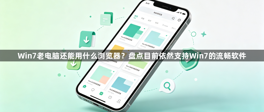 Win7老电脑还能用什么浏览器？盘点目前依然支持Win7的流畅软件1