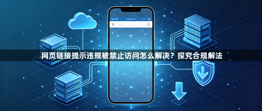 网页链接提示违规被禁止访问怎么解决?探究合规解法1
