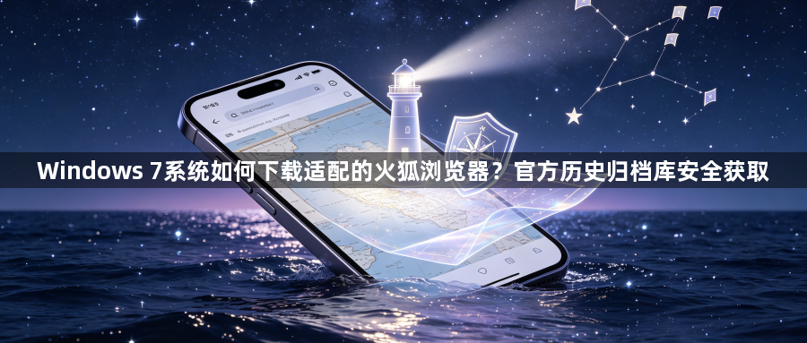 Windows 7系统如何下载适配的火狐浏览器?官方历史归档库安全获取1