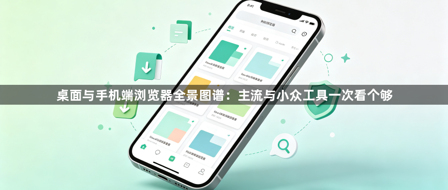 桌面与手机端浏览器全景图谱：主流与小众工具一次看个够1