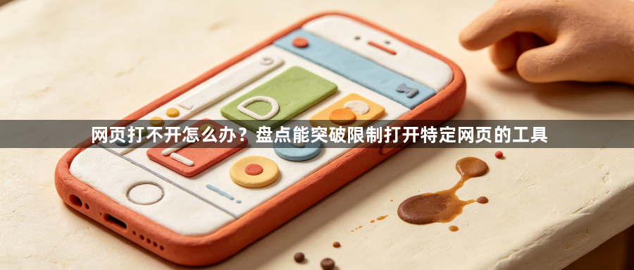 网页打不开怎么办？盘点能突破限制打开特定网页的工具1