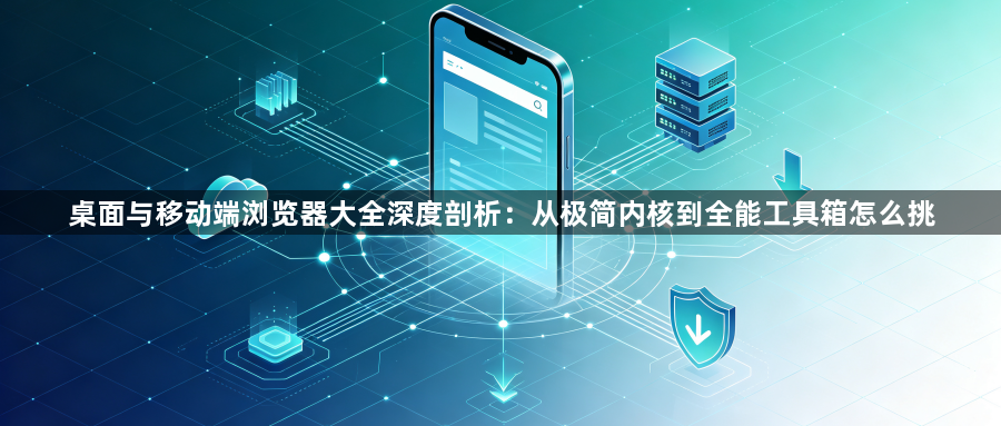桌面与移动端浏览器大全深度剖析:从极简内核到全能工具箱怎么挑1